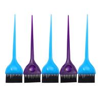 5 Piezas Peine de Peluquería PP, para Teñir el Cabello | Punta Precisa para Repartir Crema y Mascarilla, Separación Rápida, Coloristas y Estilistas Profesionales Color Aleatorio