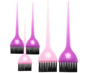 5 Piezas Peine Profesional para Teñir el Cabello, Pp, Colorido | Uso Doméstico y Salón, para Aplicar Mascarilla y Crema Colorante, Mezcla Rápida, Estilista Profesional Color Aleatorio