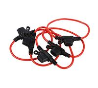 5 piezas Portafusibles, Porta Fusible Pequeño 12v 30A Fusibles