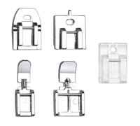 5 Piezas Prensatelas Cremallera Invisible para Máquinas de Coser, Compatible con la Máquina de Coser Doméstica Brother Singer Janome