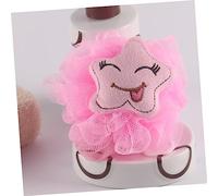 5 Piezas Removedor De Baño De Piel Muerta Depurador De Espalda De Esponja De Lufa Bola De Baño De Malla Baño De Dibujos Animados Cuerpo Baños Esponjas Puff Alcachofa De La Ducha