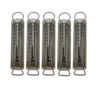 5 Piezas Resorte Cubierta Piscina Protección Acero Inoxidable Recambio PVC Compatible con Accesorios Subterráneos Elementos