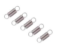 5 Piezas Resortes De Extensión Con Gancho Muelle, Longitud Libre 10mm, Diámetro Del Cable 0,3mm, Diámetro Exterior 2mm