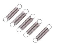 5 Piezas Resortes De Extensión Con Gancho Muelle, Longitud Libre 30mm, Diámetro Del Cable 0,8mm, Diámetro Exterior 6mm