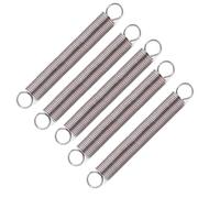 5 Piezas Resortes De Extensión Con Gancho Muelle, Longitud Libre 35mm, Diámetro Del Cable 0,3mm, Diámetro Exterior 3mm