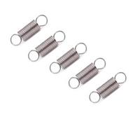 5 Piezas Resortes De Extensión Con Gancho Muelle, Longitud Libre 35mm, Diámetro Del Cable 0,8mm, Diámetro Exterior 10mm