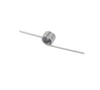 5 piezas resortes de torsión de acero inoxidable, diámetro del alambre 0.5mm, OD 8mm, dirección en espiral izquierda/derecha, número de vueltas 1/2/3/4/5, ángulo 45/60/90/120/180/270°, Longitud 20mm