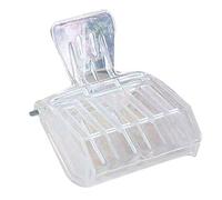 5 piezas reutilizables de plástico reina jaula clip abeja apicultor herramienta apicultura diseño duradero