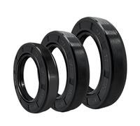 5 Piezas Sello de Aceite de Caucho de Nitrilo TG4 Sello de Labio, 80mm ID 105mm OD 8mm Espesor, Sello de eje Giratorio de Anillo Negro