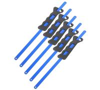 5 Piezas Serrucho Manual Compacto para Cortar Metal y Hierro, Azul | Cortes Rápidos y Estables, Cambio Simple de Hoja, Compatibilidad Amplia, Portátil, para Mantenimiento y Trabajos en Altura