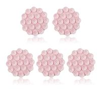 5 Piezas Silicona Soporte Movil Coche Ventosa, Multipropósito Teléfono Succión Montaje para Automóvil Soporte para Energía Móvil Teléfonos Móviles (Rosa Claro)