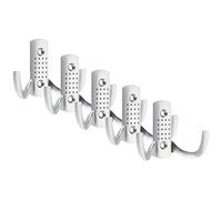 5 piezas SOTECH Colgador Perchero JASMIN Colgadero Gancho Toallero ropa de Pared STRONG pequeño Cromo mate nueva versión masiva