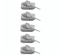5 Piezas Tanque Principal Tipo 96B Chino 1/144 - Modelo 3D De Resina para Coleccionistas Y Entusiastas Militares