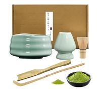 5 Piezas Te Matcha Kit, Cuenco Batidor, Cuchara, Colador De Polvo Matcha, Kit Te Matcha, Es La Opción Ideal Para Preparar Bebidas De Matcha