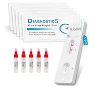 5 Piezas Test, Prueba Rápida, Kit di Autoanalisi, Prueba en casa, Fácil de Usar, Resultados rápidos