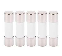 5 Piezas Tubo de Fusible 10x38mm 1000V DC Juego de Protección Fotovoltaica Kit de Fusibles de Tubo de Vidrio de Soplado Rápido, Accesorio de Repuesto para Todas Las Aplicaciones Fotovoltaicas(30A)