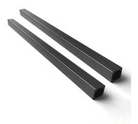 5 Piezas Tubos Cuadrados De Fibra De Carbono Alta Resistencia Ligero Pultruido Varilla Hueca Longitud 500mm Diámetro Exterior 2-10mm For Piezas De Drones RC DIY Modelismo Aeronáutico(10*10*6.5mm(2pcs)