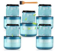 (5 piezas) V15 Filtros de repuesto para Dyson V15 Detect Complete, V15 Animal, Filtros de vacío para Dyson V11 SV14, Reemplazar pieza no. 970013-02, Kit de 5 filtros, lavable y reutilizable