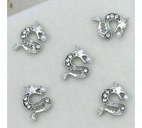 5 piezas versátiles de dragón chino para mostrar tus uñas para cualquier ocasión