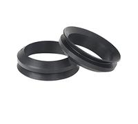 5 piezas VS-50 Caucho de nitrilo Anillo de sellado de sello de agua giratorio, anillos en V axiales de pistón hidráulico VS-tipo