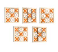 5 piezas Xo Toe Juego de mesa infantil interactivo para padres e hijos B