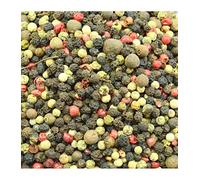 5 pimientas (negra, blanca, rosa, verde, jamaica) bote Pet de 380 gramos la Barraca