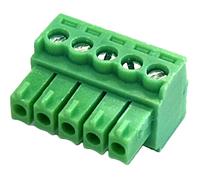 5 pin green phoenix connector
