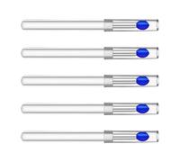 5 pinceles de labios de silicona con mango ergonómico, aplicadores de bálsamo labial, para maquillaje diario y retoques de viaje