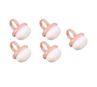 5 pinceles para uñas con forma de anillo, cepillo para polvo de uñas, pinceles de acrílico, herramienta de uñas