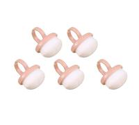 5 pinceles para uñas, removedor de polvo, brochas de maquillaje, pinceles de manicura, anillos de uñas, pinceles de arte