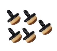 5 pinceles para uñas, removedor de polvo, brochas de maquillaje, pinceles de manicura, anillos de uñas, pinceles de arte
