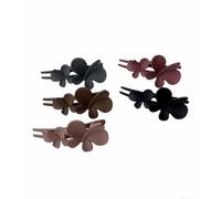 5 pinzas para el pelo con forma de mariposa mate para mujeres y niñas - Accesorios decorativos para el cabello para uso diario y ocasiones especiales