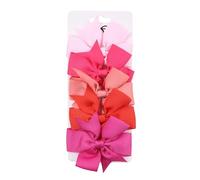 5 pinzas para el pelo de tela, bonitas y bonitas pinzas laterales hechas a mano con hermosos lazos C