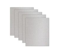 5 Placas De Mica For Guía De Ondas De Horno Microondas Universal De 150 X 120 Mm.