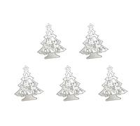 5 plantillas de troquelado con temática navideña para hacer tarjetas, álbumes de fotos, decoración de papel de acero al carbono