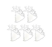 5 plantillas troqueladas de acero al carbono para hacer tarjetas, álbumes de recortes, álbumes de fotos, troqueles de corte en relieve, cortador de acero