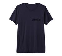 5 Platonic Solids Matemáticas Matemáticas Geometría Elementos Camiseta Camiseta Premium