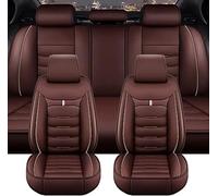 5 Plazas Funda Asiento Coche-para BMW M3 Touring (G81) 2022 2023 Cubre Protector Delantero para Delantero y Trasero,Cuero Antideslizante Transpirable,Brown
