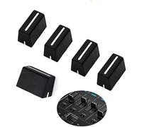 5 pomos universales de repuesto para consola de mezclador, controlador de DJ, Pioneer, DJM, DDJ, XDJ, Denon Numark AKAI RANE VESTAX (negro)