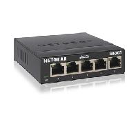 Netgear GS305-300PES switch No administrado L2 Gigabit Ethernet (10/100/1000) Negro