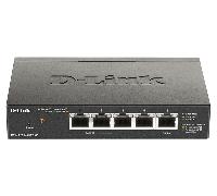 D-Link DGS-1100-05PDV2 switch Gestionado Gigabit Ethernet (10/100/1000) Energía sobre Ethernet (PoE) Negro