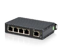 StarTech.com Switch Conmutador Industrial Ethernet de 5 Puertos RJ45 de Montaje en Carril DIN