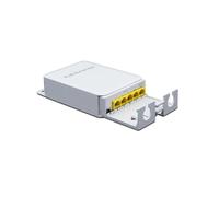 5 Port Waterproof POE Extender 4 Port Repeater 1000Mbps Outdoor Network IP55 VLAN 44-57V compatible
