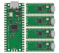 5 procesadores RP2040 Cortex M0+ de doble núcleo para Raspberry Pi Pico, placa de desarrollo de 2 MB, compatible con interfaces C/C++/Python SPI/I2C/UART