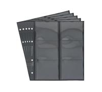 5 Prophila Hojas para Monedas, de 6 divisiones de 64 mm Ø