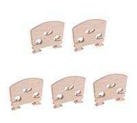 5 puentes de violín 4/4 de madera de arce