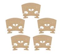 5 puentes de violín de madera de arce para violín 4/4 de tamaño completo