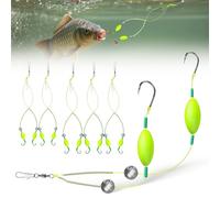 5 Pzs Reverse Ganchos Dobles Anzuelos de Pesca 8#-12# Anti-Enredos Multimodelo No es Fácil para Colgar Plantas Acuáticas y Piedras Anzuelos de Pesca Mar Adapta a Todo Tipo de Aguas Hamecon