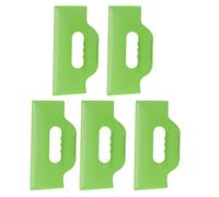 5 Raspadores de Cuchillo de Masilla, Herramienta de Raspador de Pintura de Plástico Flexible de 10 Pulgadas para Masilla, Raspador de Papel Tapiz de Plástico, Raspador de Espátula