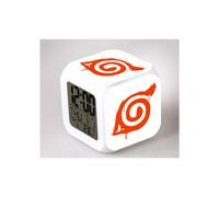 (5) Relojes digitales Anime Naruto Uchiha Sasuke Gaara Hatake Kakashi Haruno Sakura Tsunade Jiraiya Deidara Alarma